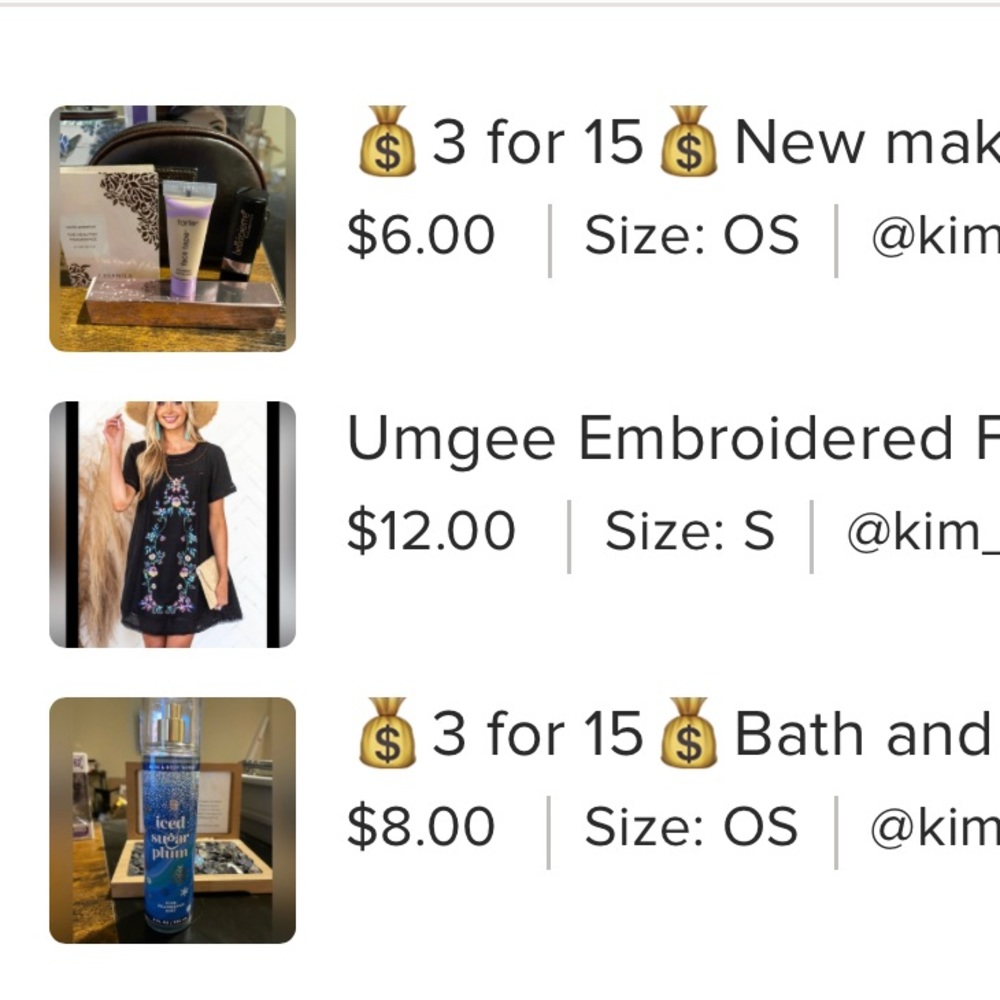 SOLD Bundle for Kim